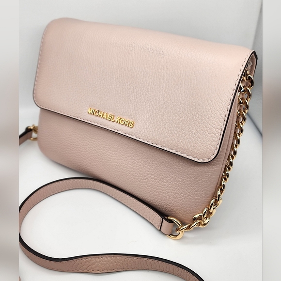 Michael Kors Bedford Soft Pink Leather Handbag - Picture 1 of 8